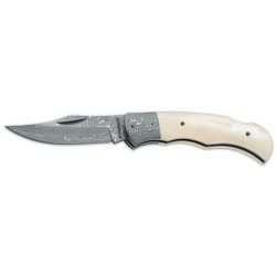 Navaja de LUJO "DAMASCUS BONE" MAGNUM by BÖKER 