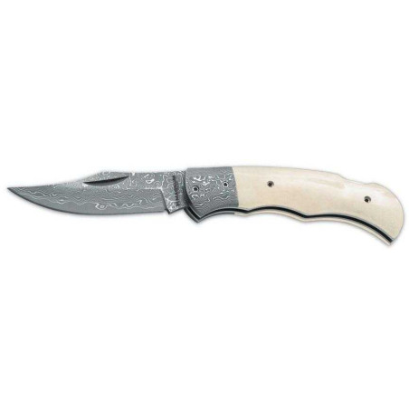 Navaja de LUJO "DAMASCUS BONE" MAGNUM by BÖKER 
