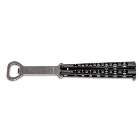 Navaja ABANICO ABREBOTELLAS "BALISONG BLACK" MAGNUM  by BÖKER 