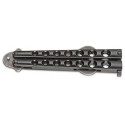 Navaja ABANICO ABREBOTELLAS "BALISONG BLACK" MAGNUM  by BÖKER 