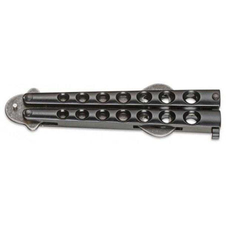 Navaja ABANICO ABREBOTELLAS "BALISONG BLACK" MAGNUM  by BÖKER 