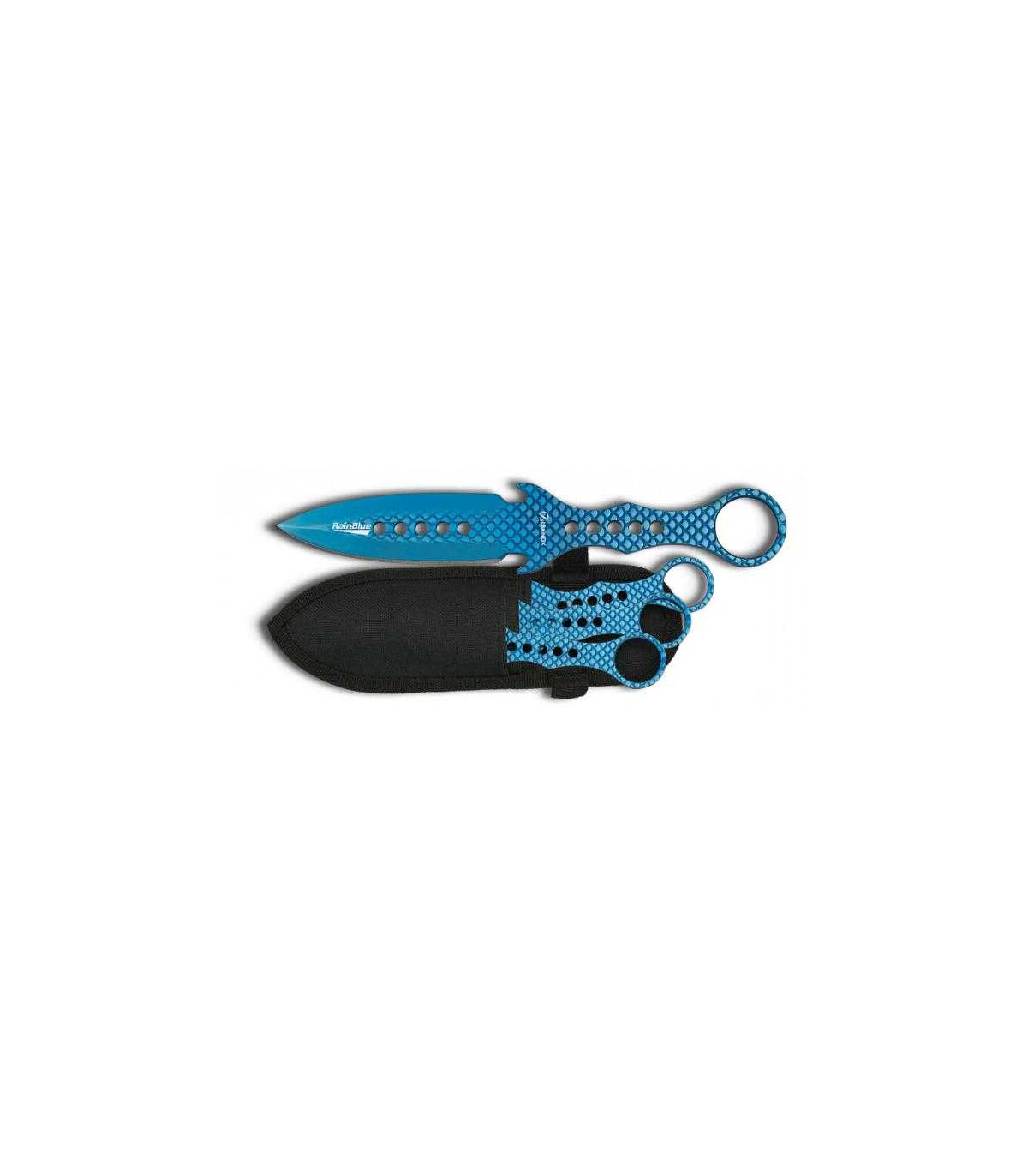 Set de CUCHILLOS LANZADORES "RAINBLUE" MARTINEZ ALBAINOX 32353