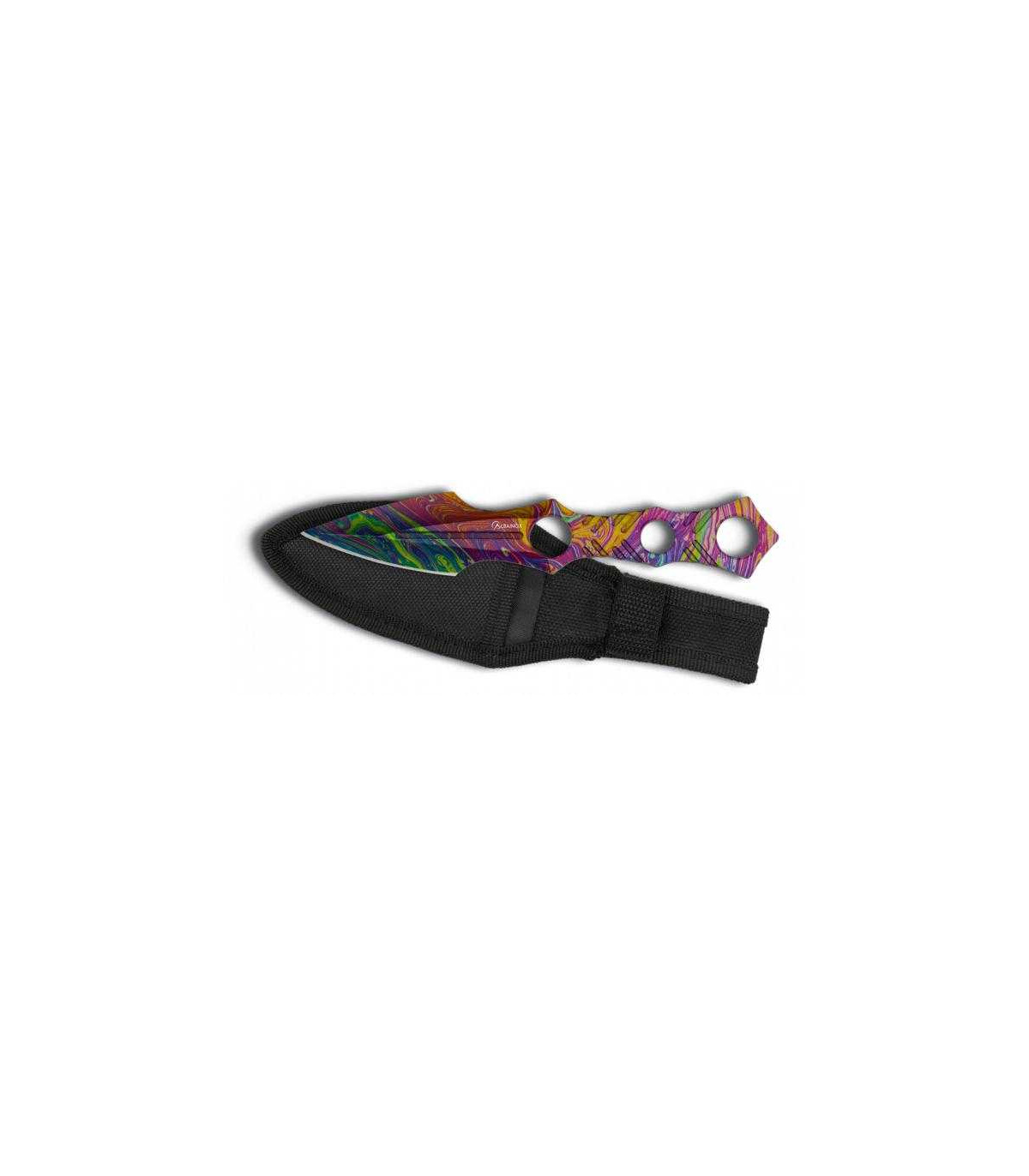 CUCHILLO LANZADOR "COLORFUL" MARTINEZ ALBAINOX 32388