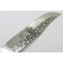 CUCHILLO ARTESANO "GRABADO CIERVO" JJ.MARTINEZ 202C