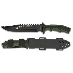 Cuchillo MILITAR "SOLDIER VERDE" MARTINEZ ALBAINOX 32405
