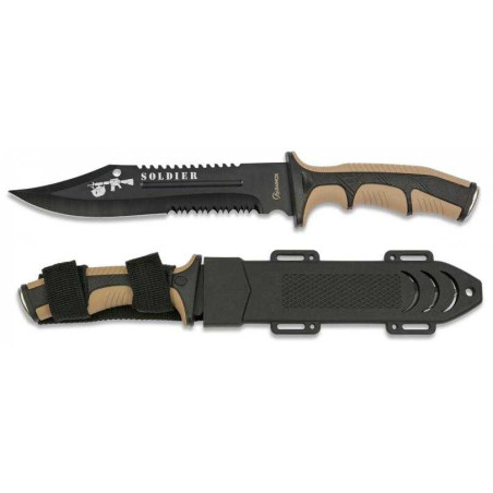 Cuchillo MILITAR "SOLDIER MARRÓN" MARTINEZ ALBAINOX 32406