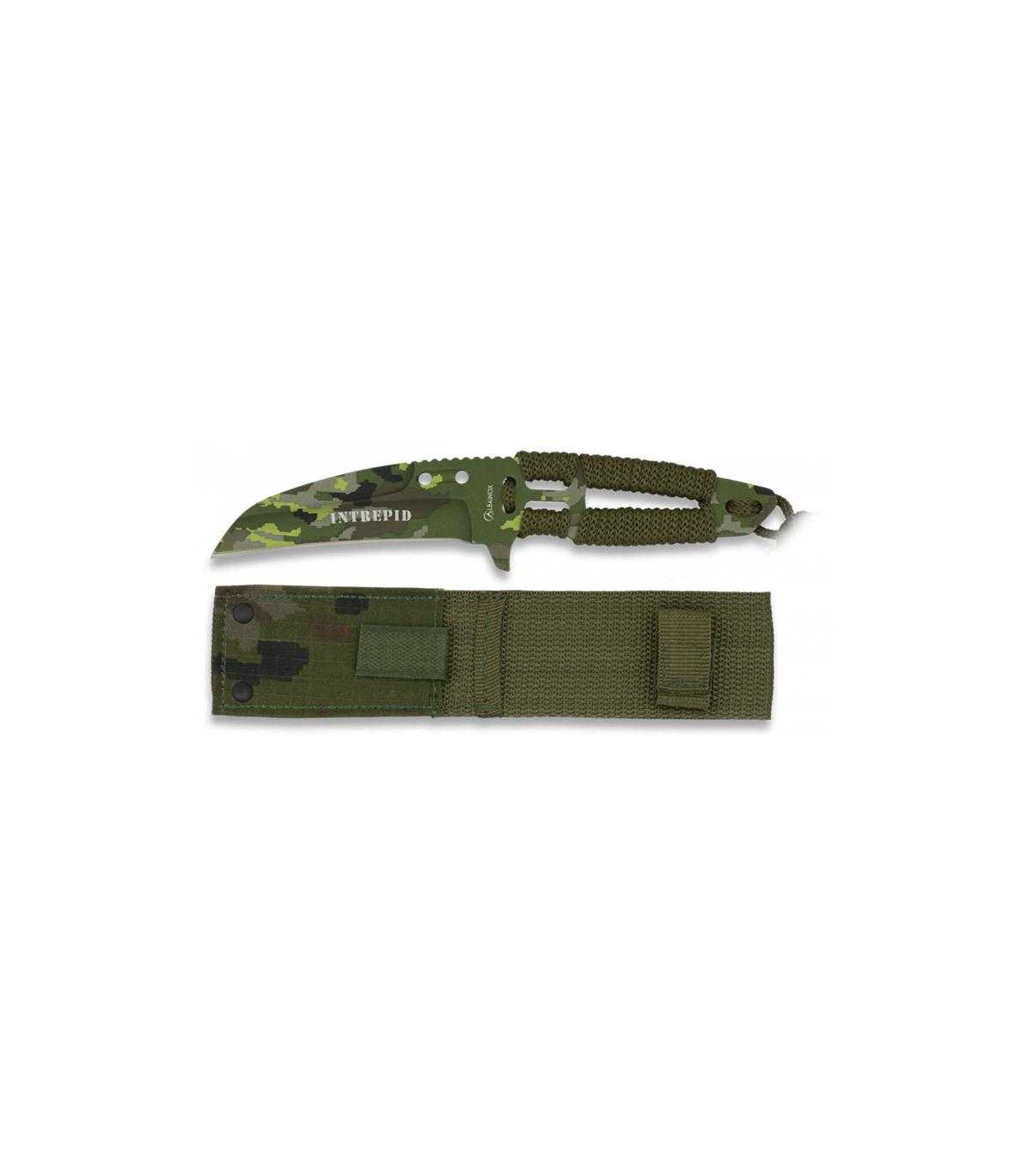 CUCHILLO DE AVENTURA "INTREPID CAMUFLAJE" MARTINEZ ALBAINOX 32416