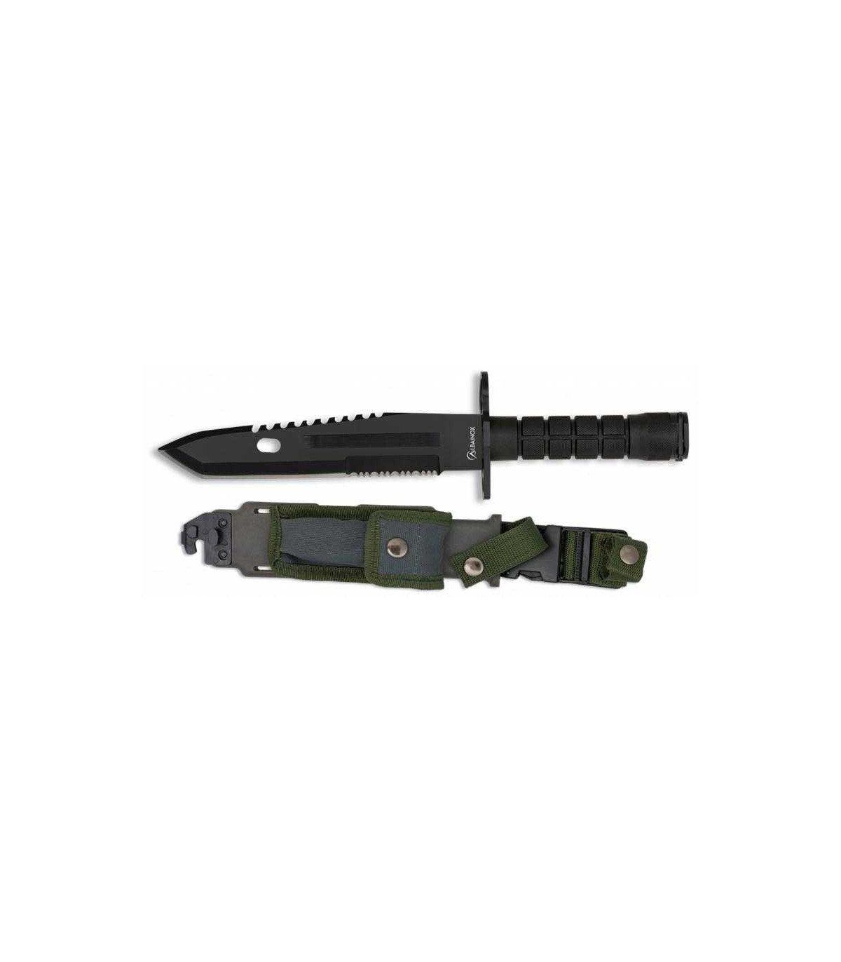 CUCHILLO BAYONETA NEGRO MARTINEZ ALBAINOX 32446