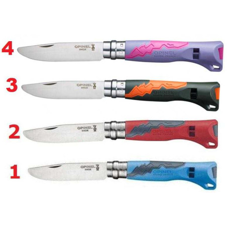 NAVAJA DE AVENTURA PARA NIÑOS OPINEL INOX Nº07