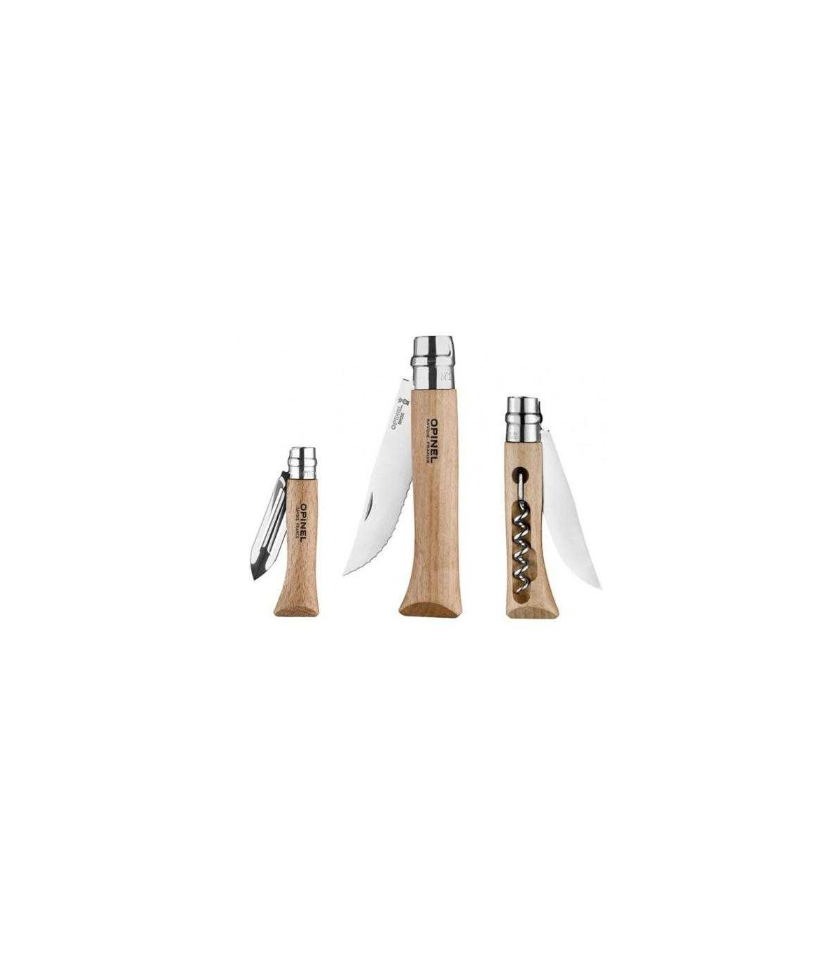 SET DE NAVAJAS PARA COCINA OPINEL 002177