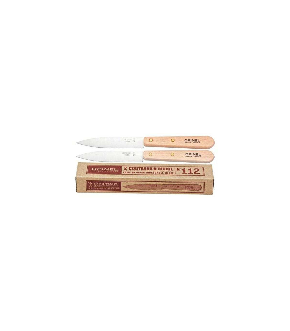 JUEGO DE CUCHILLOS PATATEROS INOX Nº112 OPINEL 001223