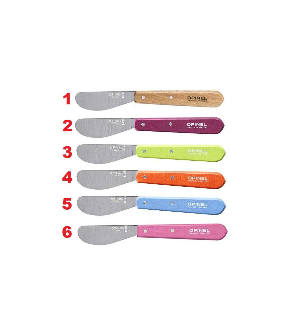CUCHILLO PARA UNTAR Nº117 INOX OPINEL 001933