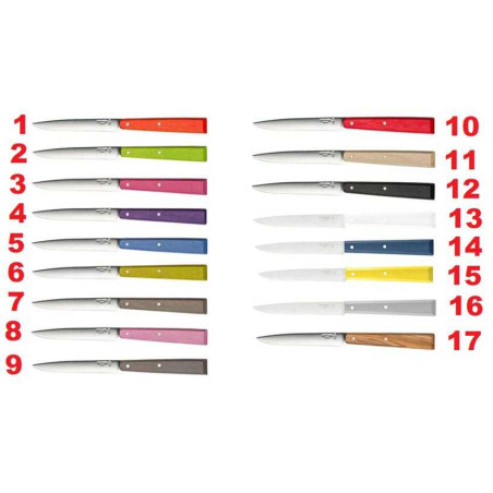 JUEGO DE CUCHILLOS DE MESA Nº125 OPINEL 001585