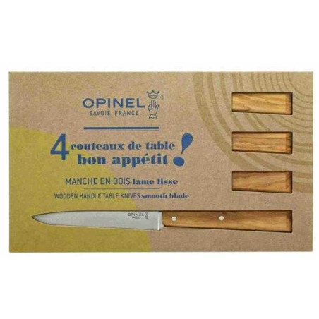 JUEGO DE CUCHILLOS DE MESA "ESTILO DEL SUR" Nº125 OPINEL 001515
