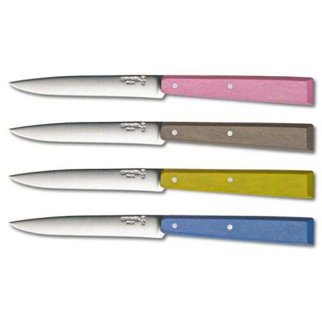 JUEGO DE CUCHILLOS DE MESA "ESTILO RÚSTICO" Nº125 OPINEL 001533