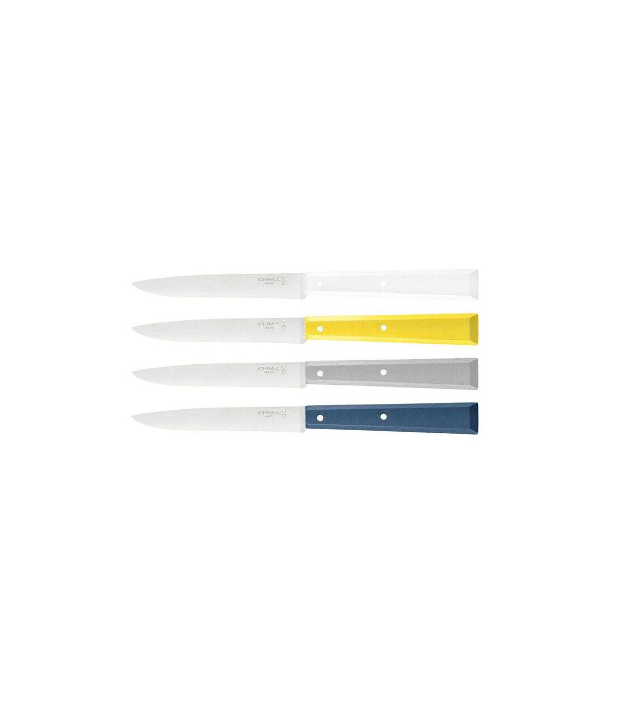 JUEGO DE CUCHILLOS DE MESA "ESTILO CELESTE" Nº125 OPINEL 002040
