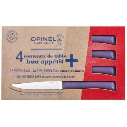 JUEGO DE CUCHILLOS DE MESA MICRODENTADOS Nº125 OPINEL 002199