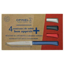 JUEGO DE CUCHILLOS DE MESA MICRODENTADOS Nº125 OPINEL 002048