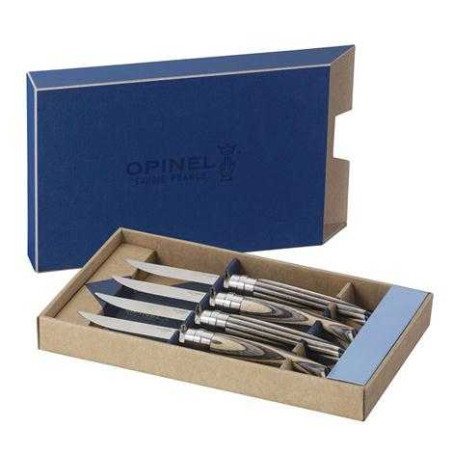 JUEGO DE CUCHILLOS DE LUJO DE MESA OPINEL 001829