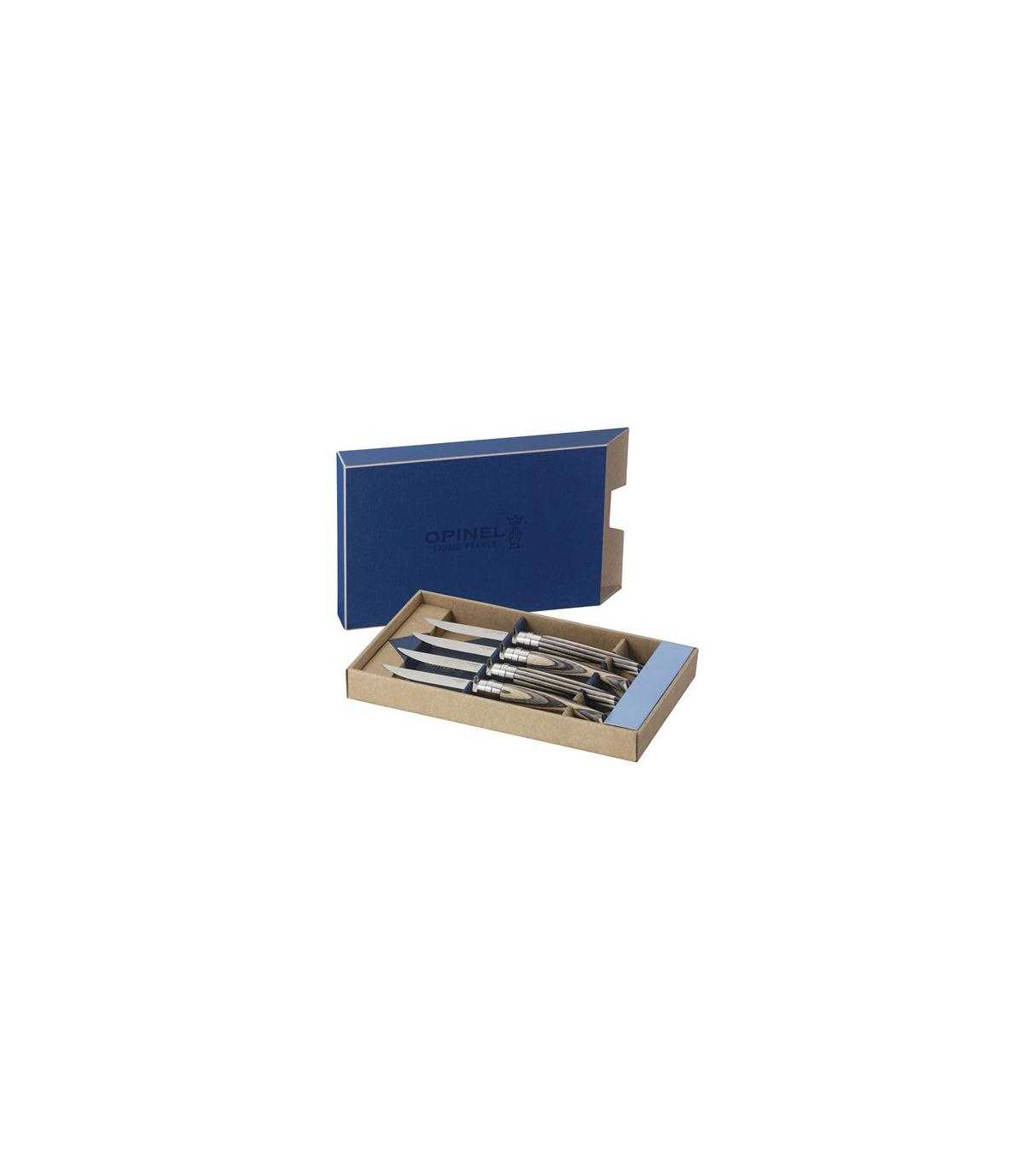 JUEGO DE CUCHILLOS DE LUJO DE MESA OPINEL 001829