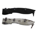 CUCHILLO MACHETE "FALCRÁN NEGRO" J&V CDA 1266-M1-NEG