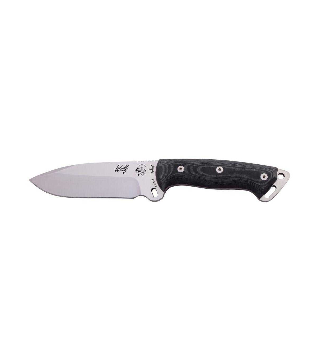 CUCHILLO DE SUPERVIVENCIA "WOLF" J&V CDA 1407-M1-COR