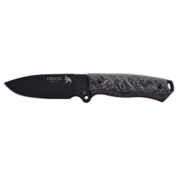 CUCHILLO DE CAZA "CHACAL BLACK VERSION" J&V CDA 1336-M1-NEG-COR