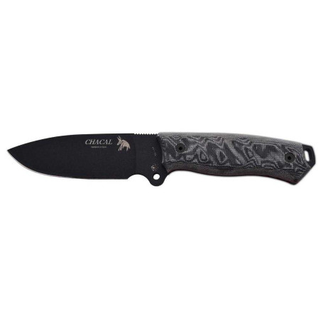 CUCHILLO DE CAZA "CHACAL BLACK VERSION" J&V CDA 1336-M1-NEG-COR