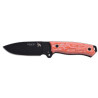 CUCHILLO DE CAZA "CHACAL BLACK VERSION NARANJA" J&V CDA 1336-M2-NEG-COR