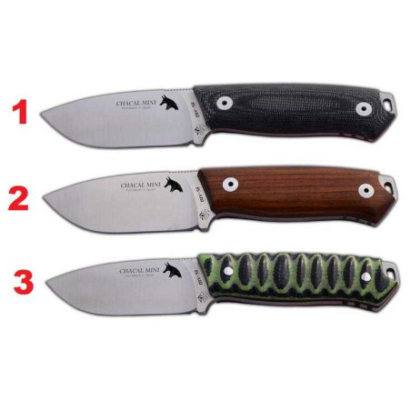 CUCHILLO DESOLLADOR "CHACAL MINI" J&V CDA 1385-M1