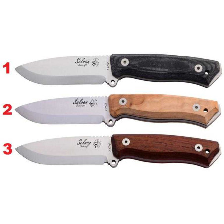 CUCHILLO DE CAZA "SELVAN ESCANDINAVO" J&V CDA 1411-TRF1-ES