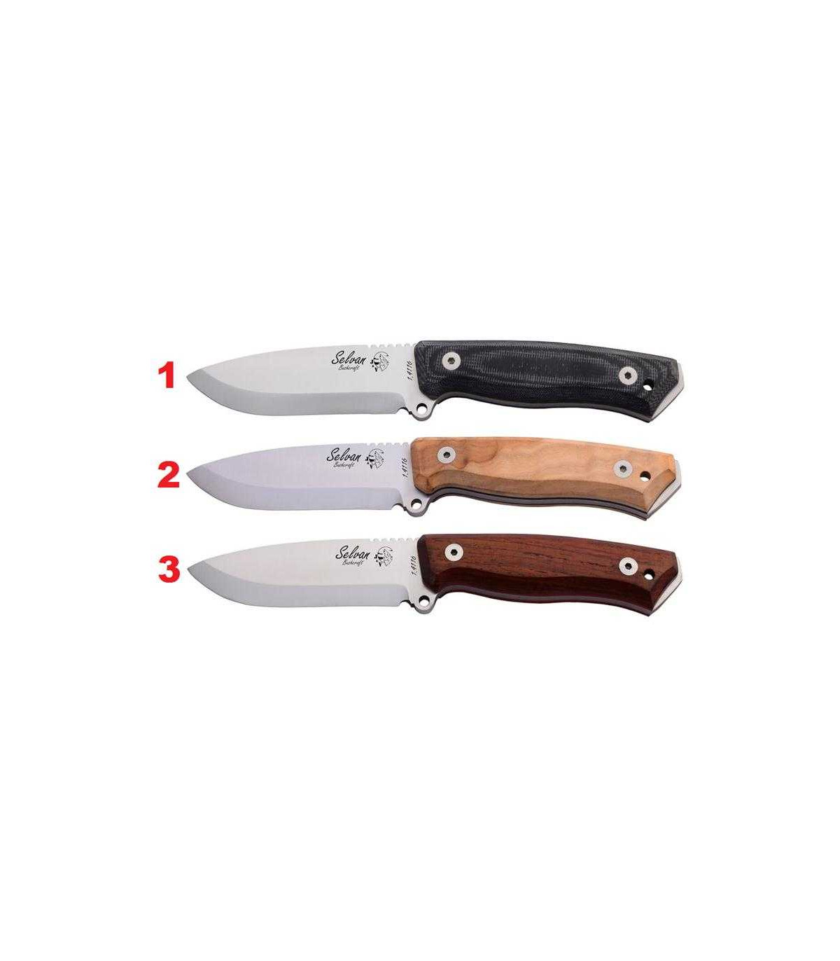 CUCHILLO DE CAZA "SELVAN ESCANDINAVO" J&V CDA 1411-TRF1-ES