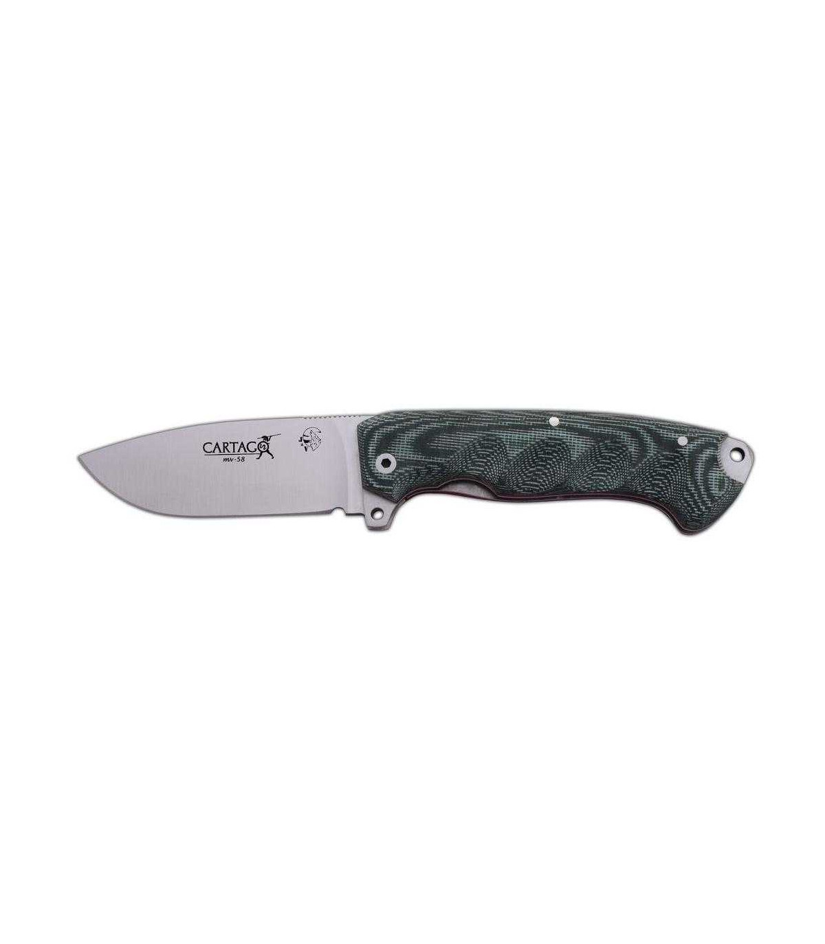 NAVAJA DE AVENTURA "CÁRTAGO VERDE" J&V CDA 1219-M11-COR