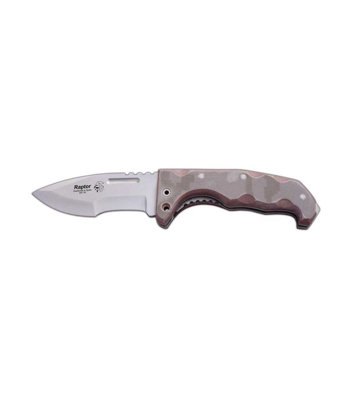 NAVAJA DE AVENTURA "RAPTOR CAMO" J&V CDA 1231-M7