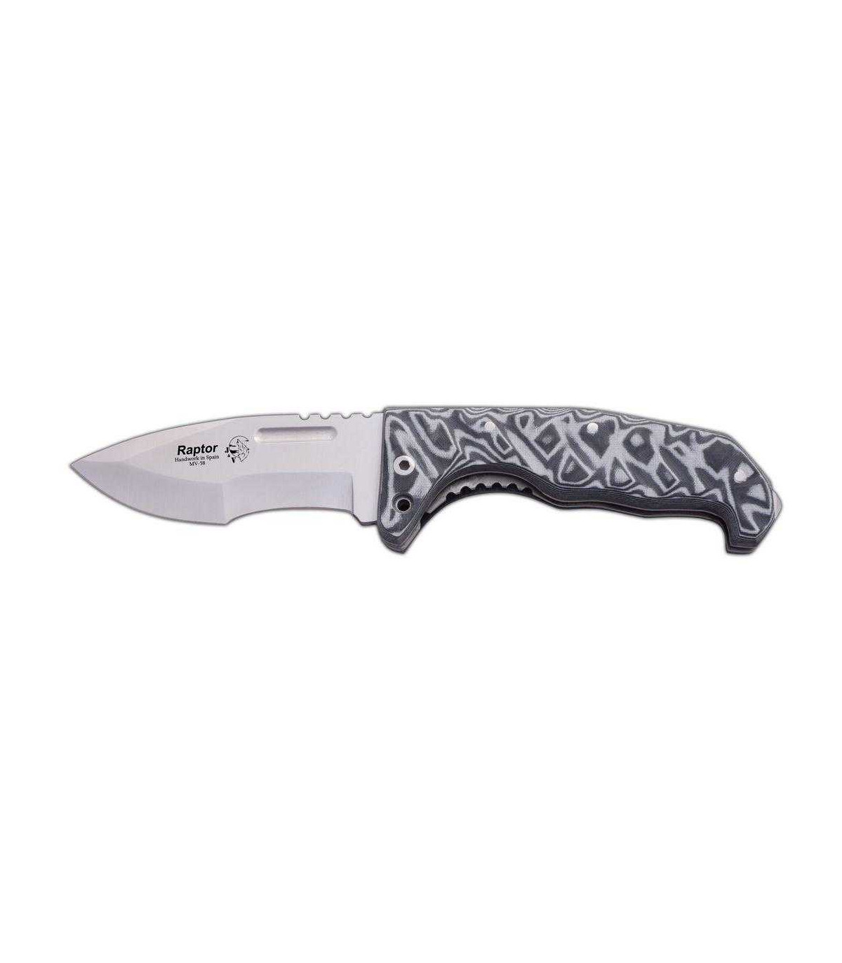 NAVAJA DE AVENTURA "RAPTOR GRIS" J&V CDA 1231-M6