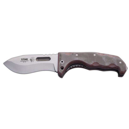 NAVAJA DE AVENTURA "TITAN CAMO" J&V CDA 1234-M7