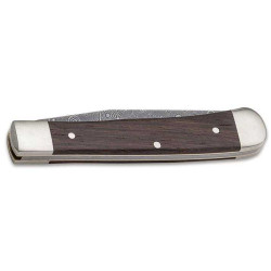 Navaja de LUJO "BÖKER TRAPPER DAMAST" 