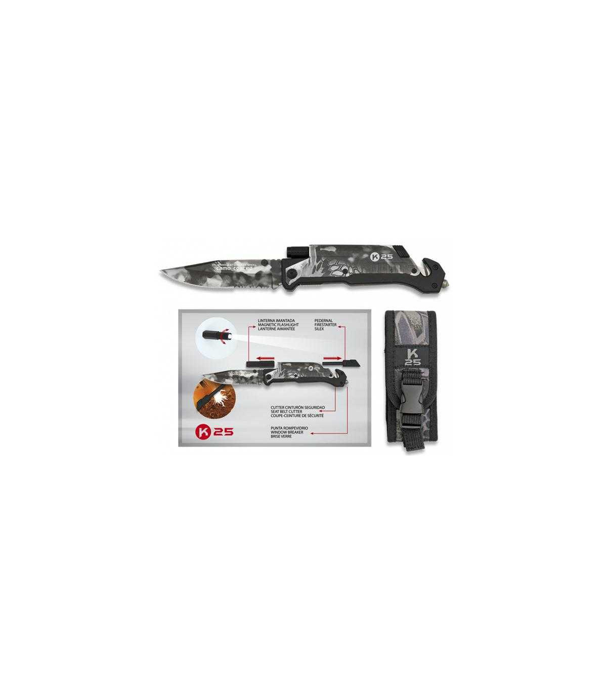 NAVAJA TÁCTICA ASISTIDA K-25 18490A