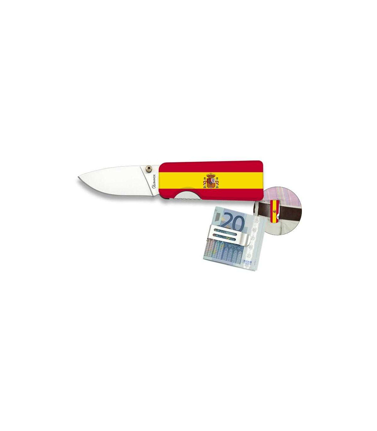 Navaja TEMÁTICA "BILLETERA ESPAÑA" MARTINEZ ALBAINOX 18604