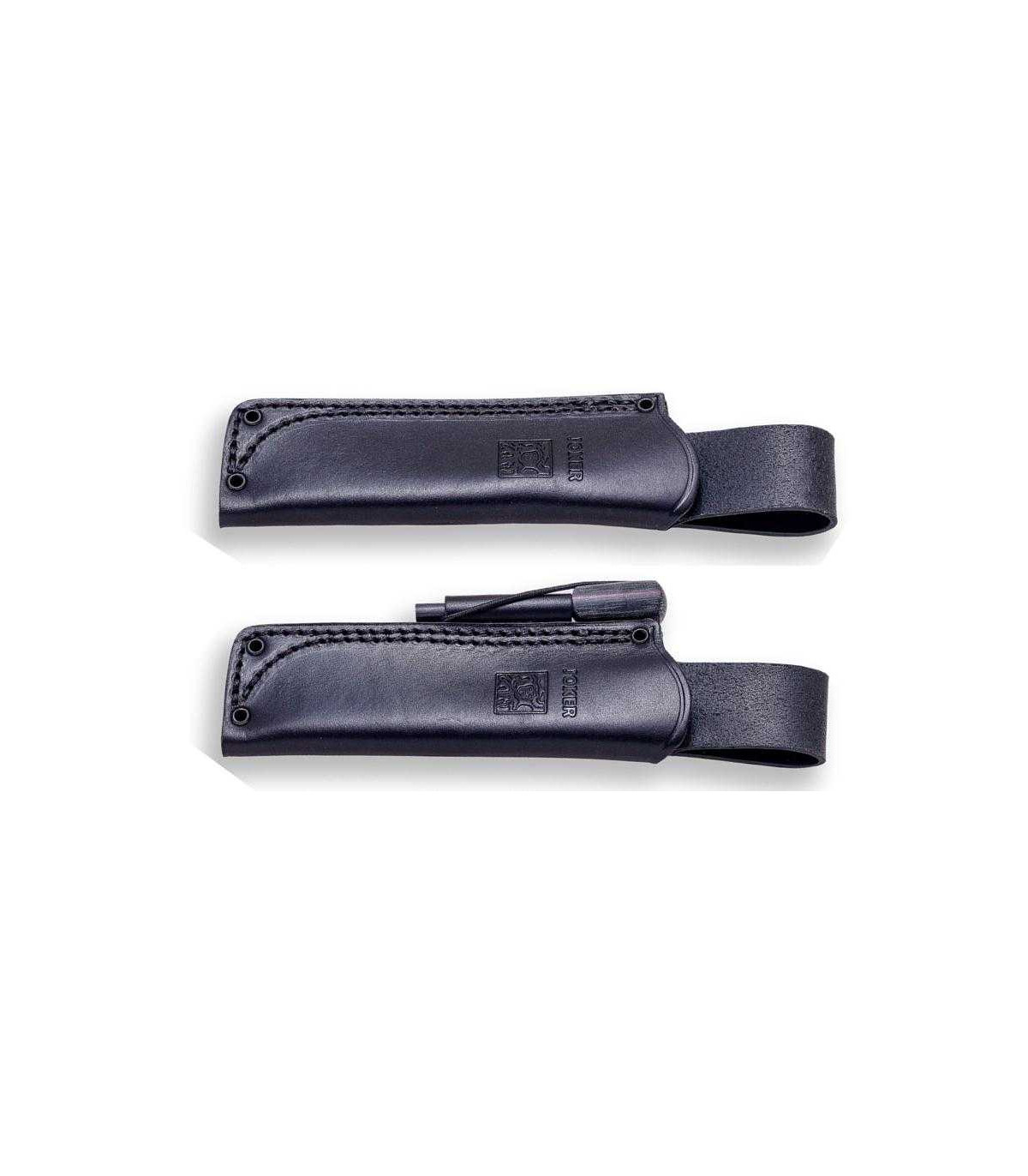 Cuchillo de SUPERVIVENCIA "LYNX MICARTA GRIS FUNDA DE CUERO"  JOKER CM111