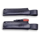 Cuchillo de SUPERVIVENCIA "LYNX MICARTA NARANJA FUNDA DE CUERO"  JOKER CN111