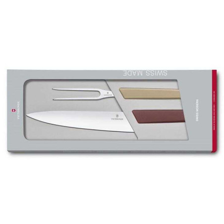 JUEGO DE TRINCHAR "SWISS MODERN MULTICOLOR" VICTORINOX 6.9096.21G