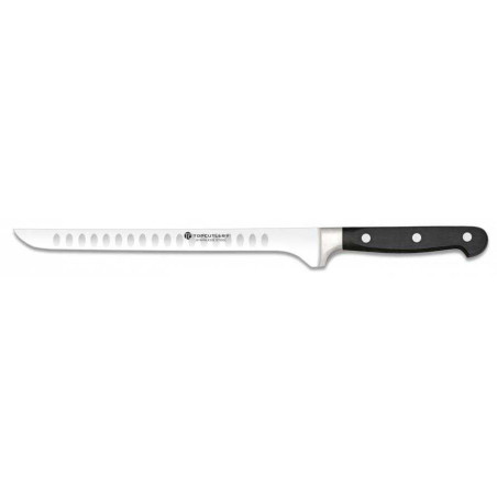 Cuchillo JAMONERO CON ALVEOLOS  "MODELO ALEMÁN" TOP CUTLERY 17277