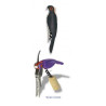 SACACORCHOS DE DOS TIEMPOS "PÁJARO NEGRO" TOP CUTLERY 21146-NE
