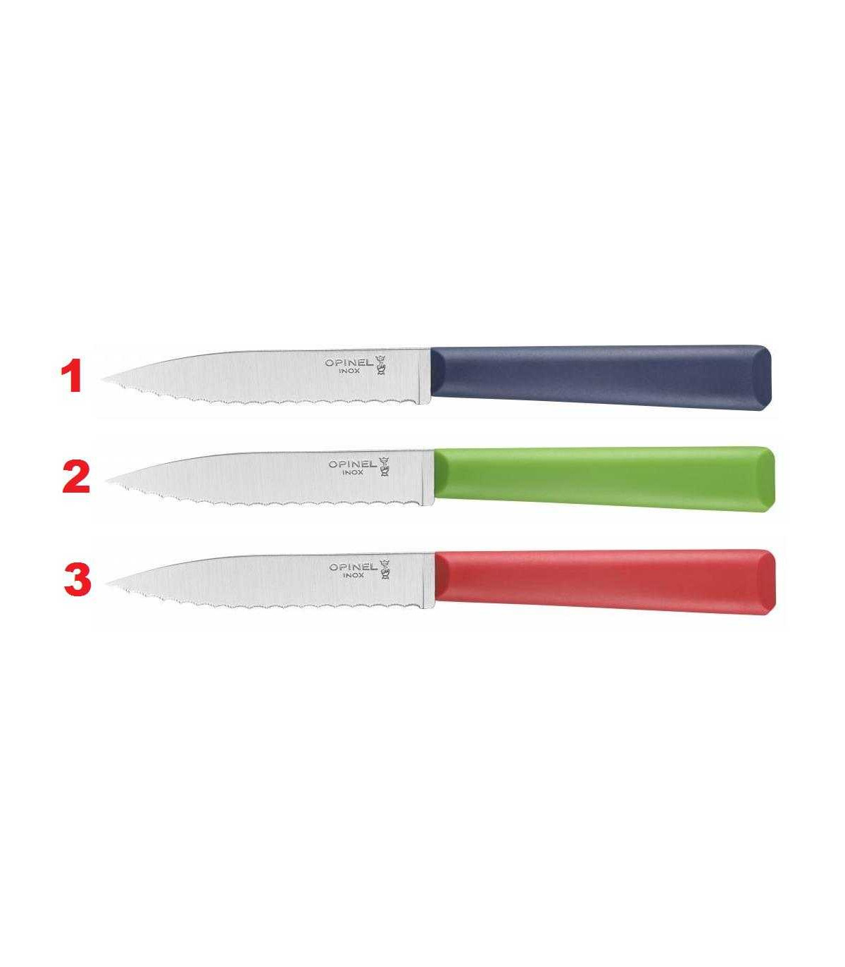 CUCHILLO PATATERO SERRADO "ESSENTIELS +" Nº313 INOX OPINEL 002353
