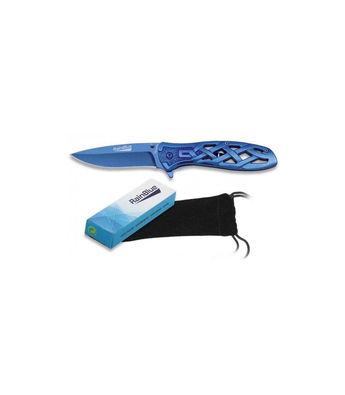 NAVAJA DE BOLSILLO "RAINBLUE" MARTINEZ ALBAINOX 18501
