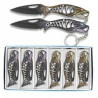 SET DE NAVAJAS LLAVEROS "PECES MARTINEZ ALBAINOX 18504