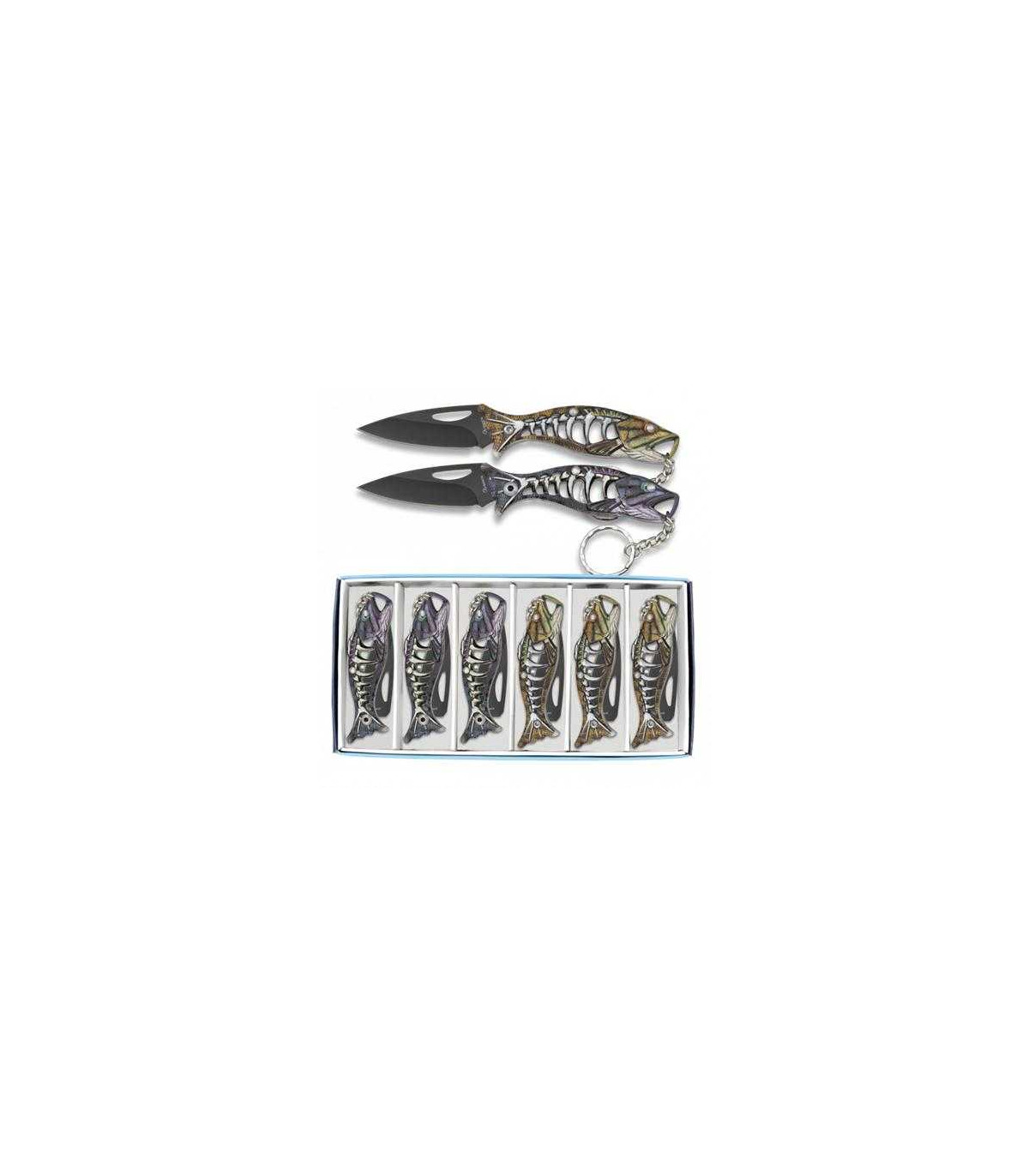 SET DE NAVAJAS LLAVEROS "PECES MARTINEZ ALBAINOX 18504