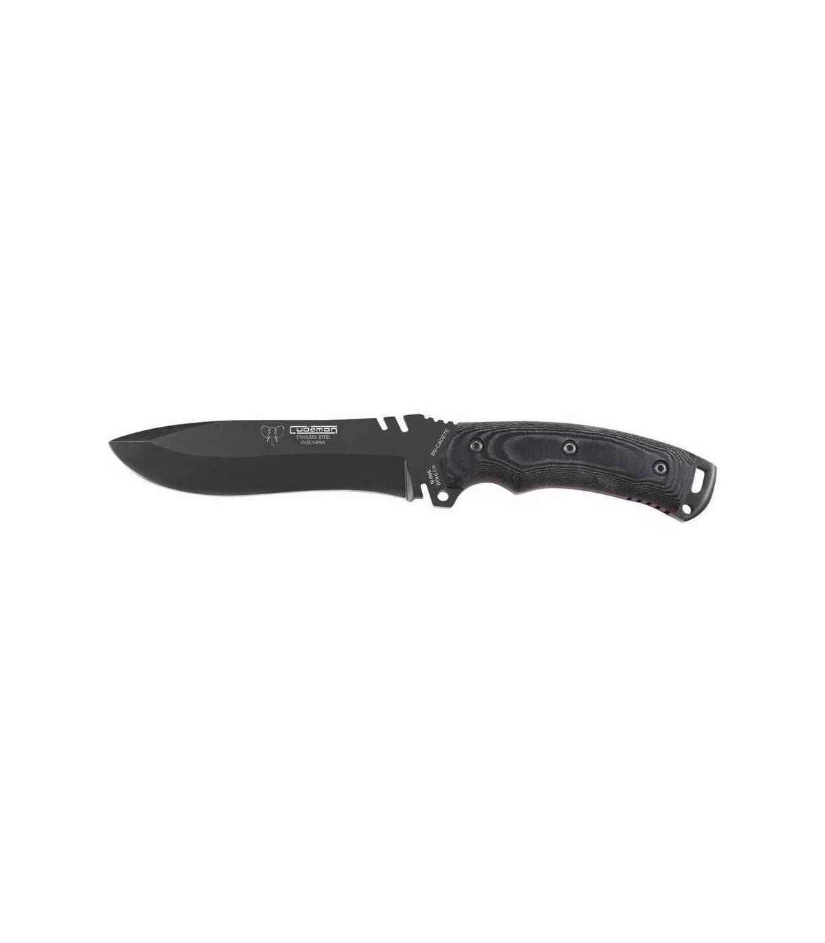 CUCHILLO DE SUPERVIVENCIA "BOINA VERDE CADETE" CUDEMAN 291N