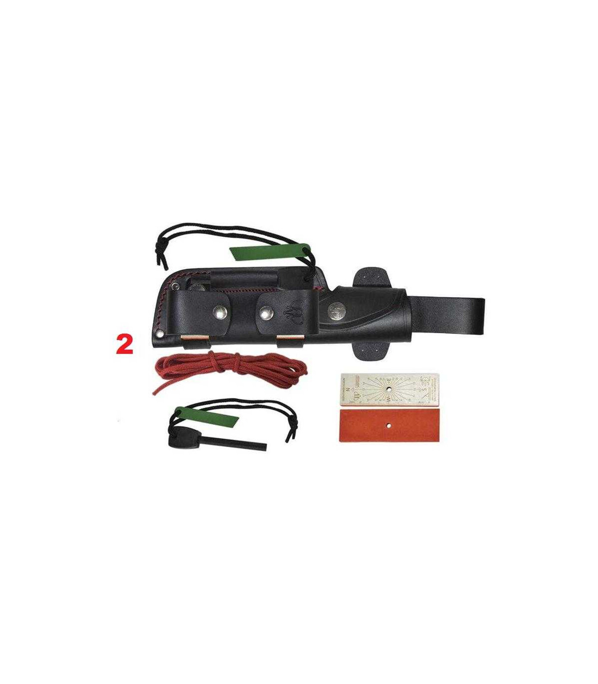Cuchillo de SUPERVIVENCIA "QUERCUS" CUDEMAN 160M